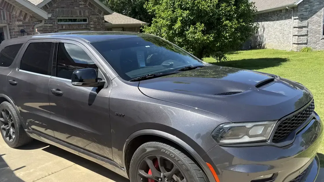 Dodge Durango SRT 392 with full ceramic window tint installed on-site by EHCO